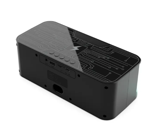 GlowSound Bluetooth Party Speaker with Wireless Charger